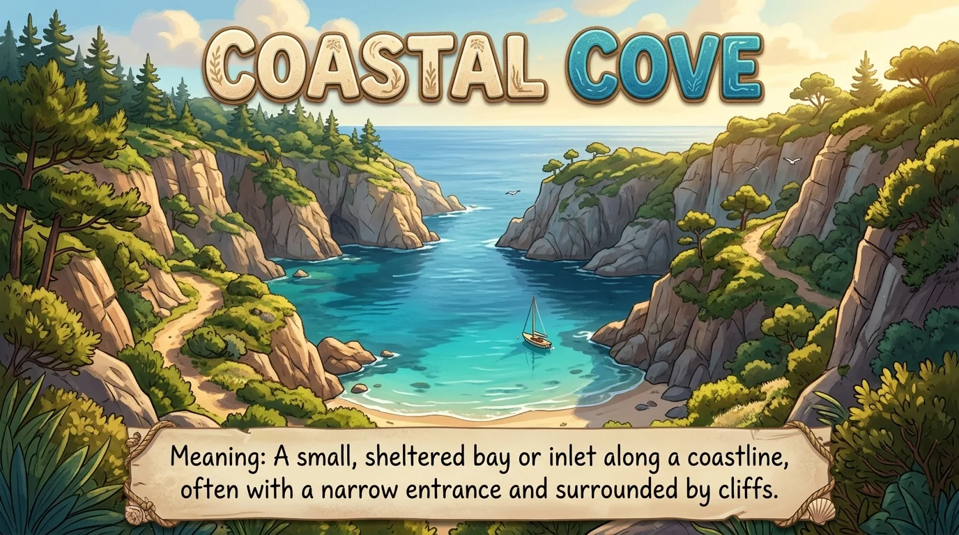 Different Ways to Say Coastal Cove