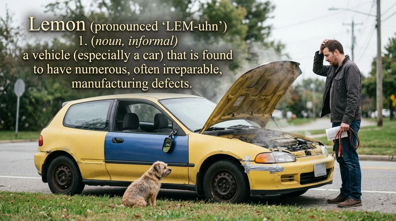 Different Ways to Say Lemon Vehicle