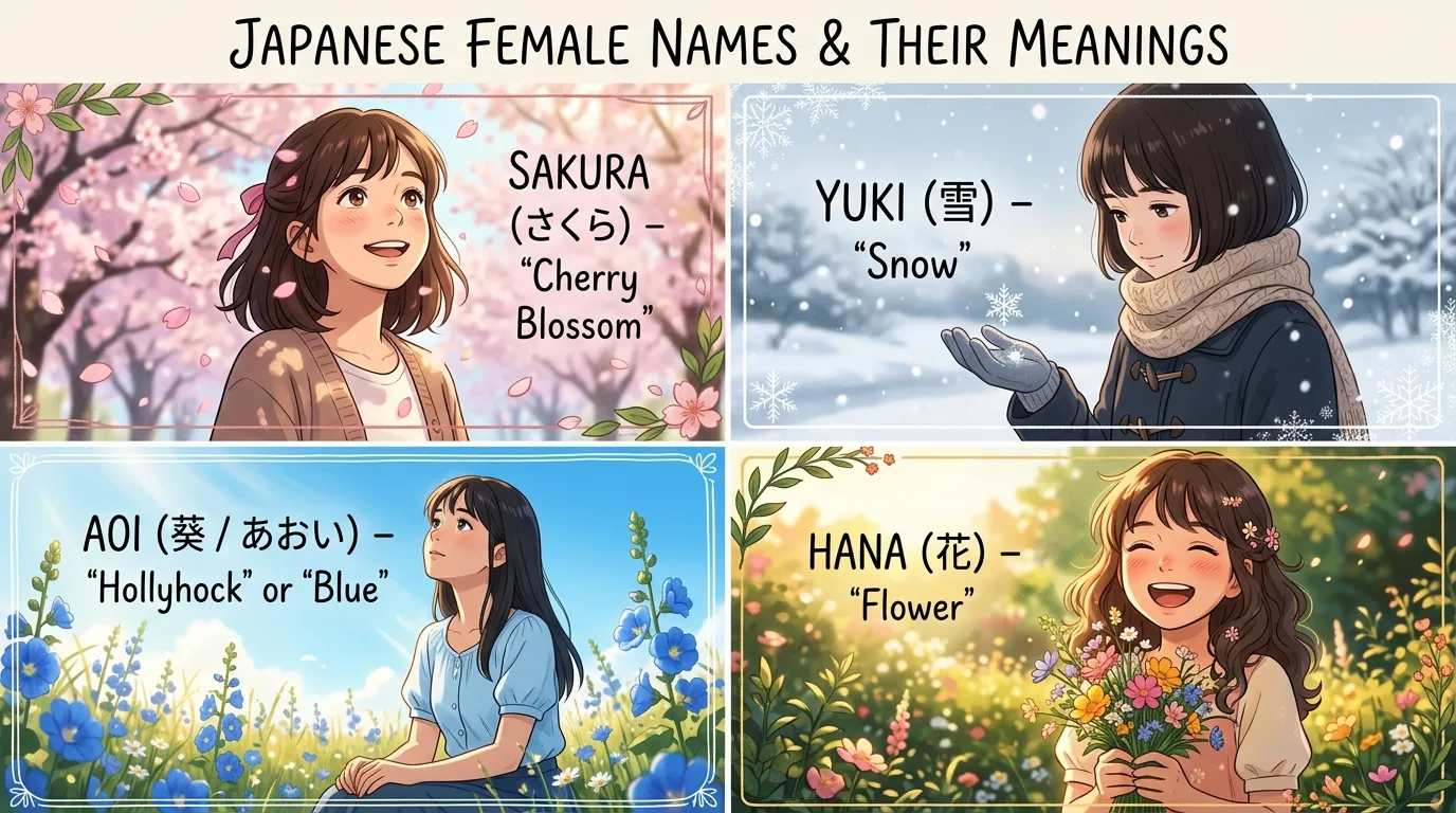 How to Choose a Japanese Female Name