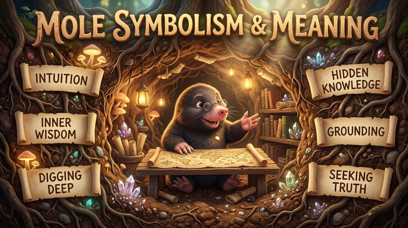 Mole Symbolism by Body Location