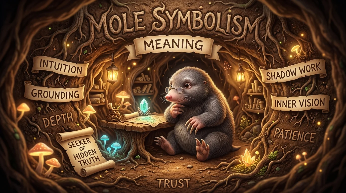 Mole Symbolism vs. Related Concepts