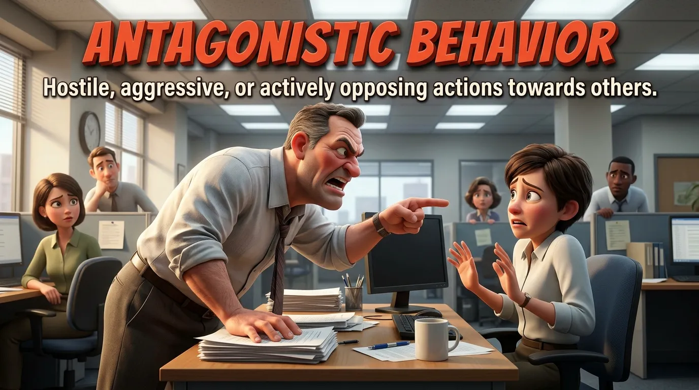 Synonyms and Related Terms for Antagonistic Behavior