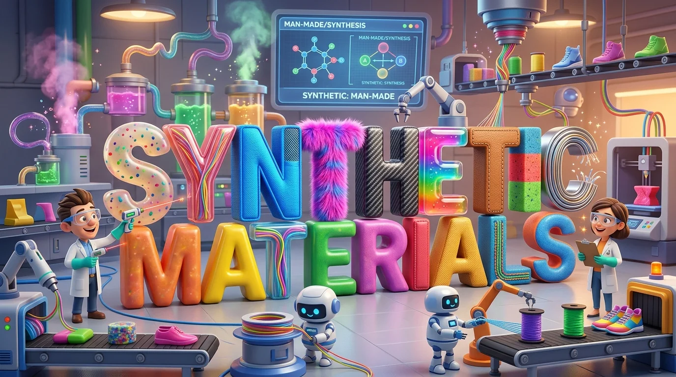 Synthetic Material Meaning in Different Contexts