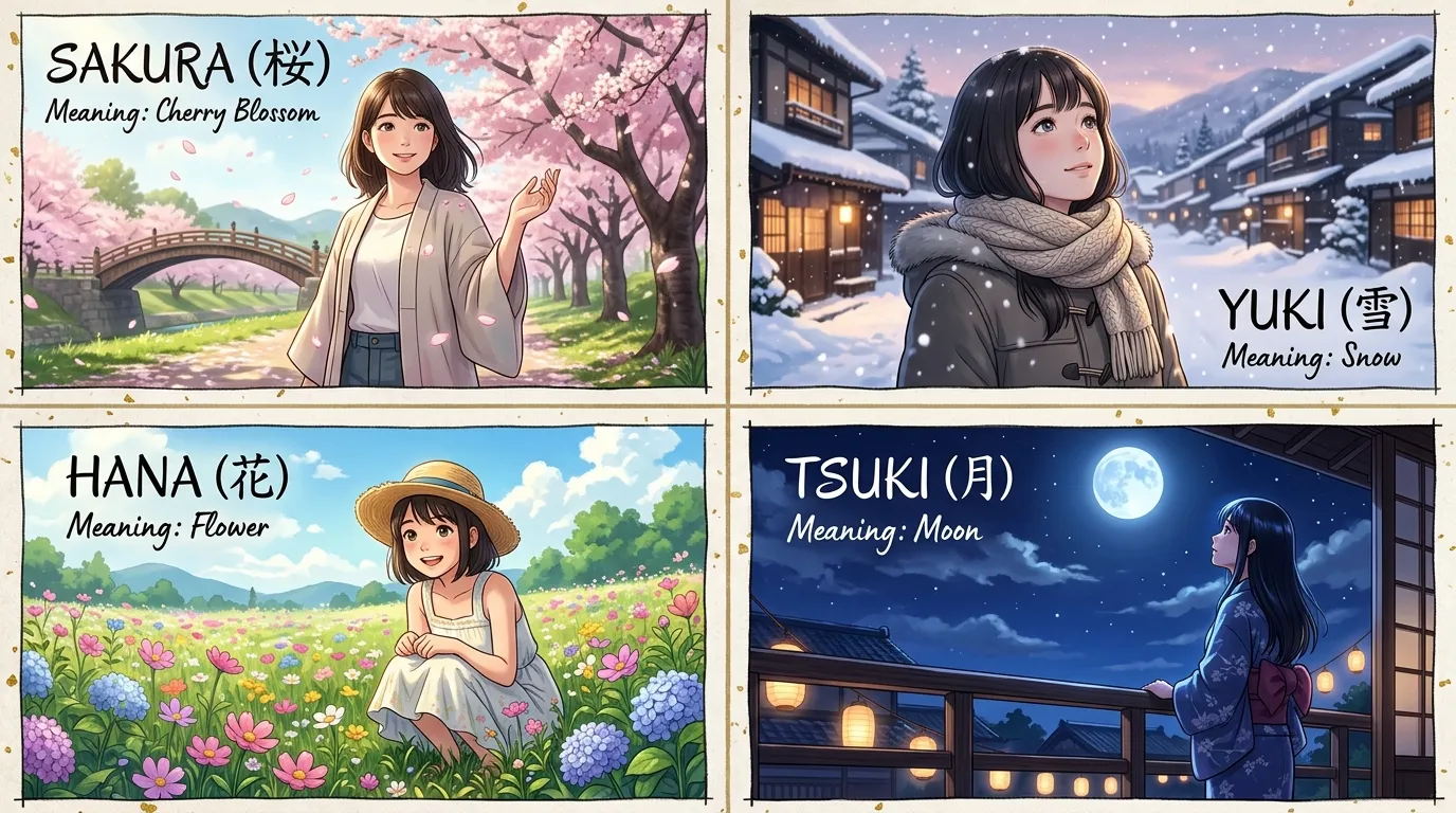 Traditional Japanese Female Names