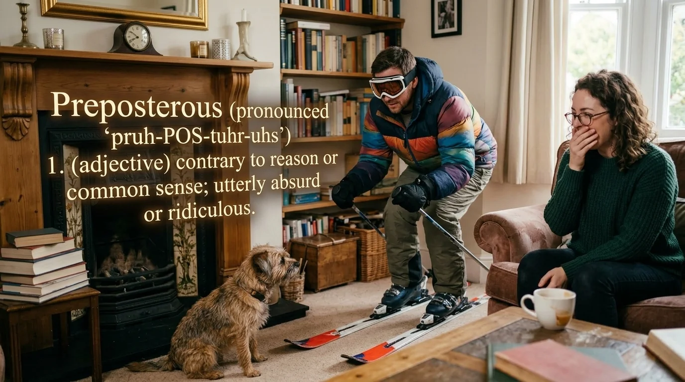 What Does Preposterous Behavior Mean
