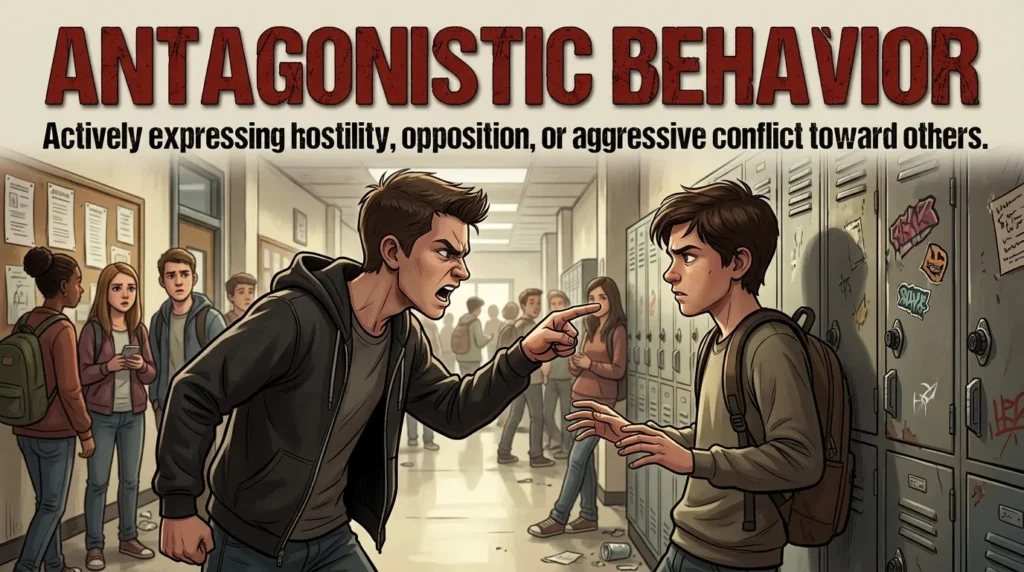 antagonistic behavior meaning