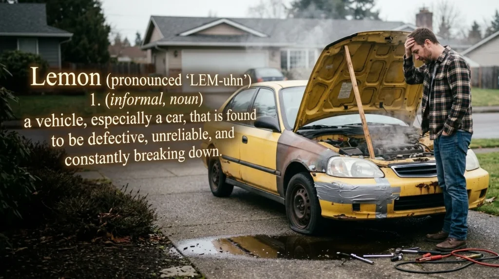 lemon vehicle meaning